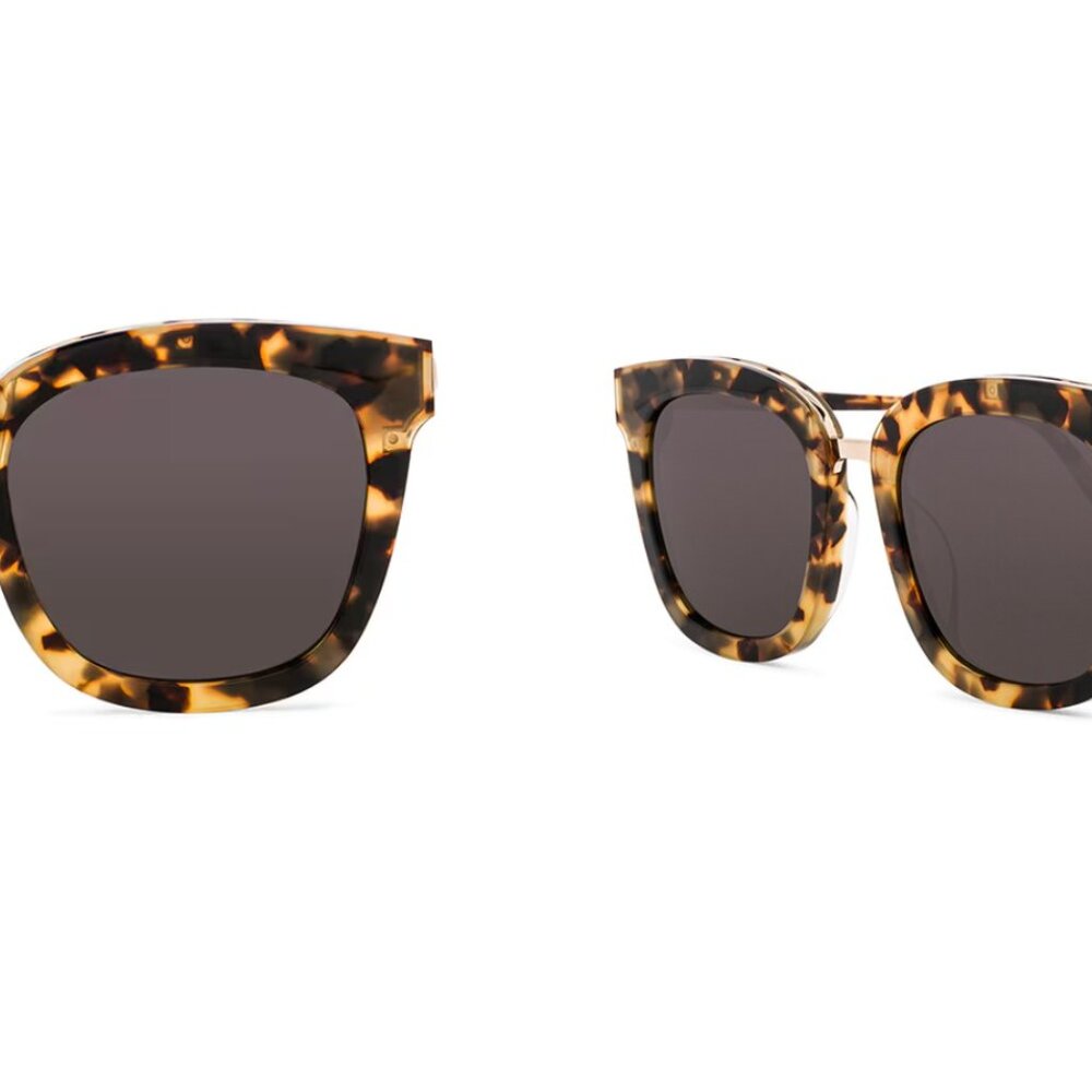 Gentle Monster Button Glasses, Tortoise, One Size - Picture 3 of 7